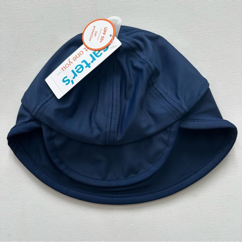 Carter's Baby Solid Sun Hat Size 6-12M - Picture 2 of 11